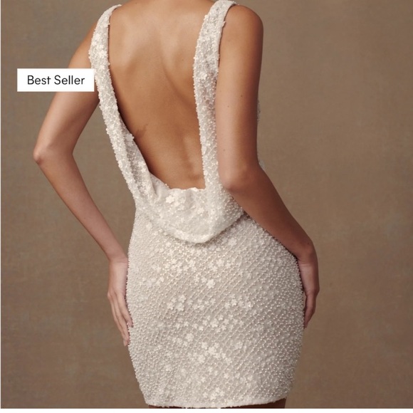 NWT Meshki Louanne Gradient Sequin Mini Dress - Picture 3 of 9